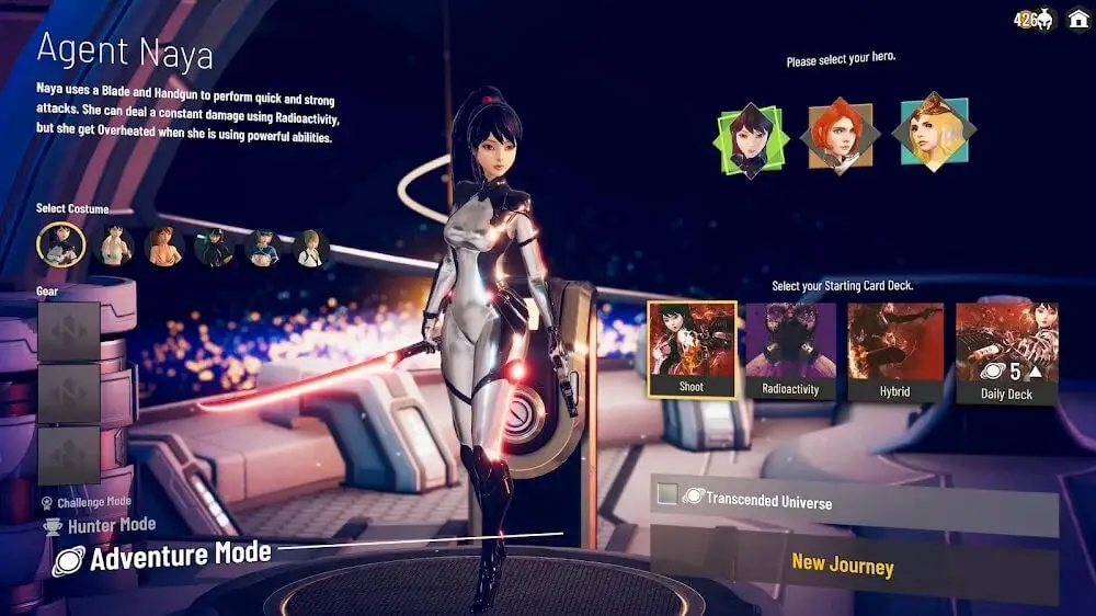 Screenshot of the Neoverse game