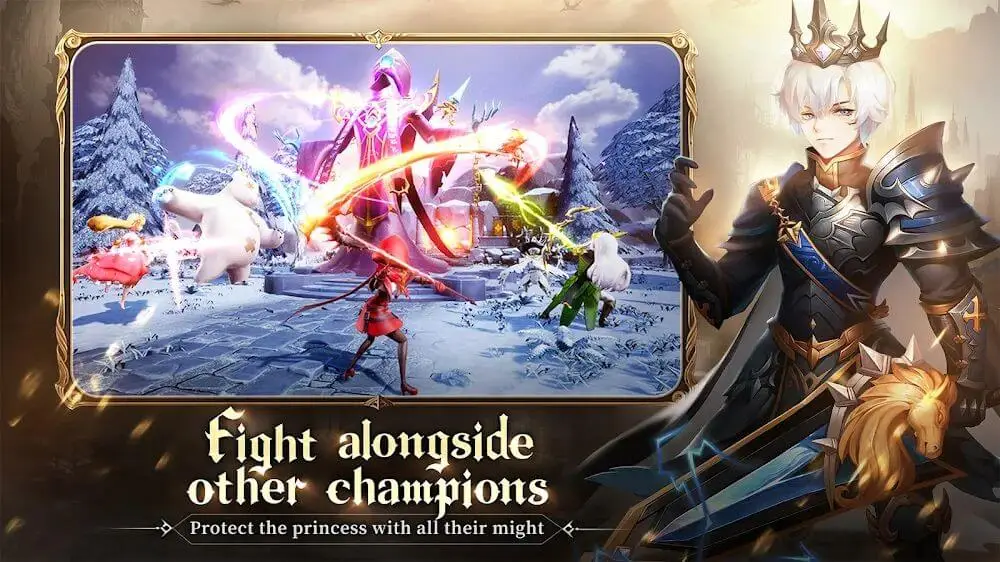 Screenshot of the Never After game