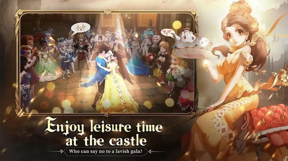 Screenshot of the Never After game