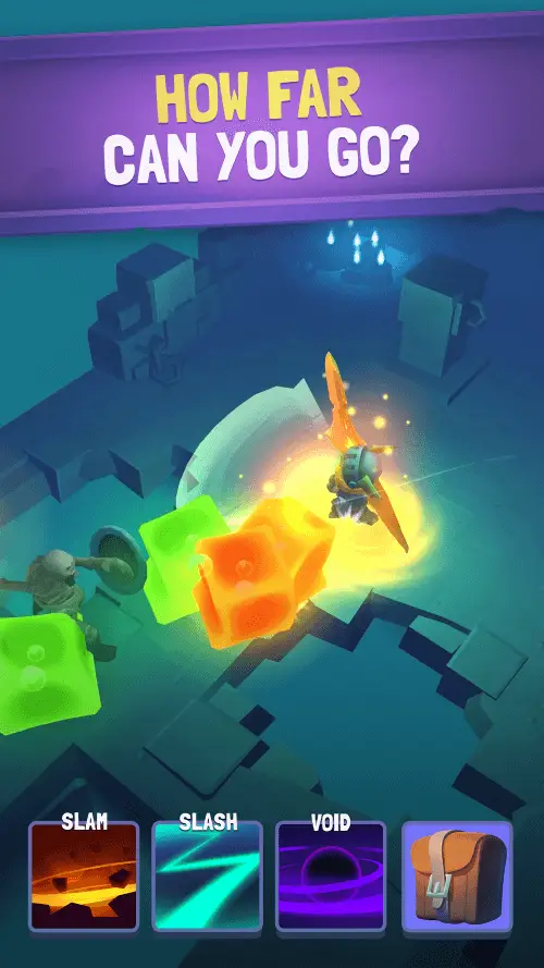 Screenshot of the Nonstop Knight app