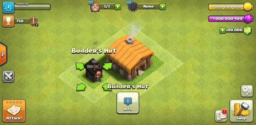 Screenshot of the Null's Clash game