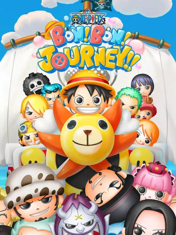 Screenshot of the ONE PIECE BON BON JOURNEY game