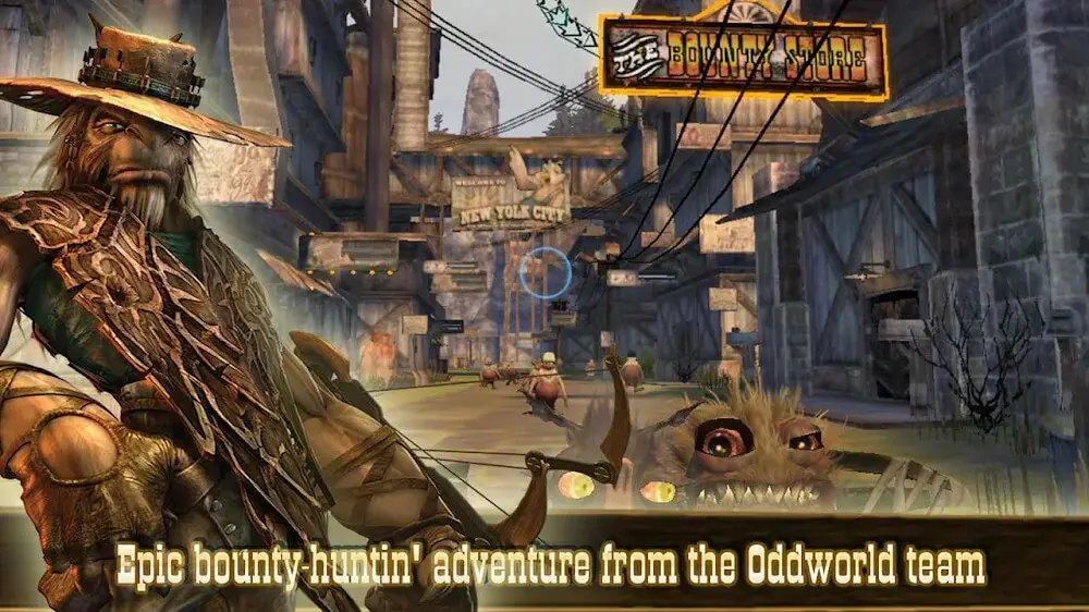 Screenshot of the Oddworld: Stranger's Wrath game