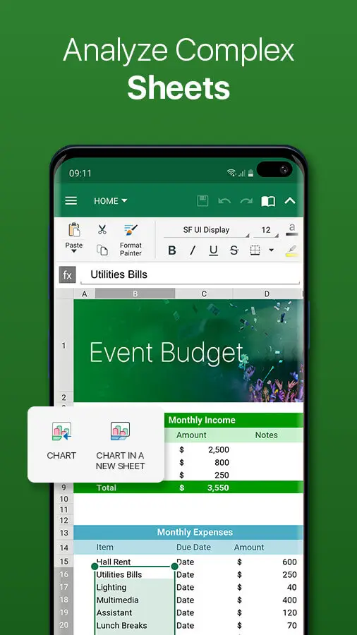Screenshot of the OfficeSuite Pro + PDF app