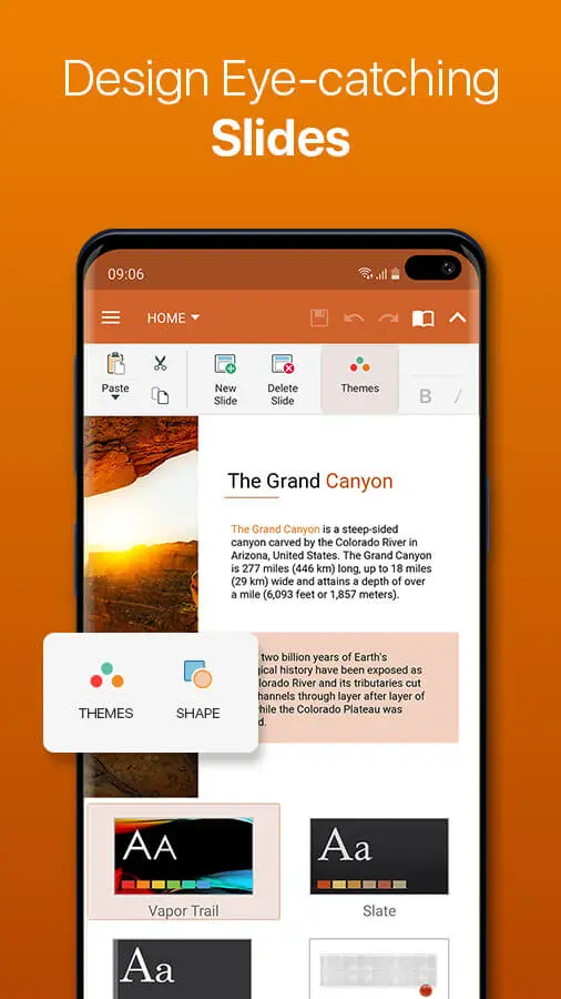 Screenshot of the OfficeSuite Pro + PDF app
