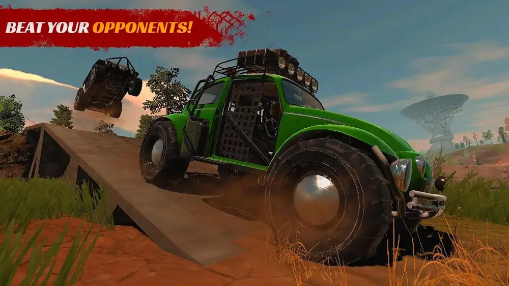 Screenshot of the Offroad PRO game