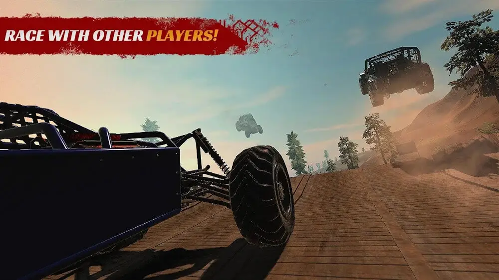 Screenshot of the Offroad PRO game