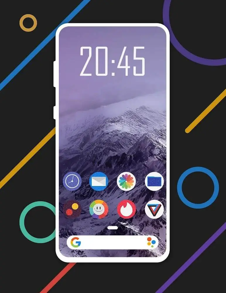 Screenshot of the Olmo - Premium Icon Pack app