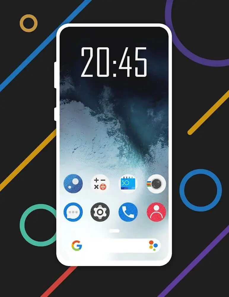 Screenshot of the Olmo - Premium Icon Pack app