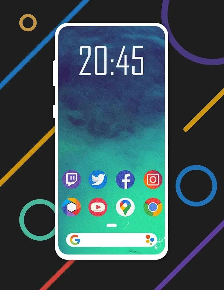 Screenshot of the Olmo - Premium Icon Pack app