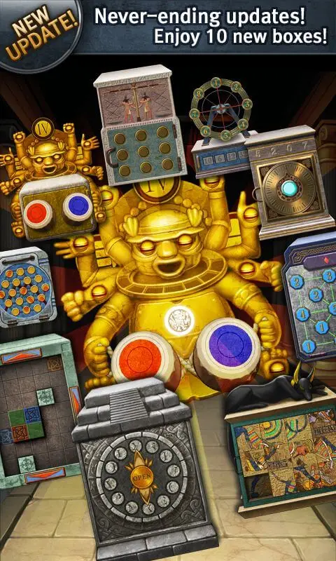 Screenshot of the Open Puzzle Box app