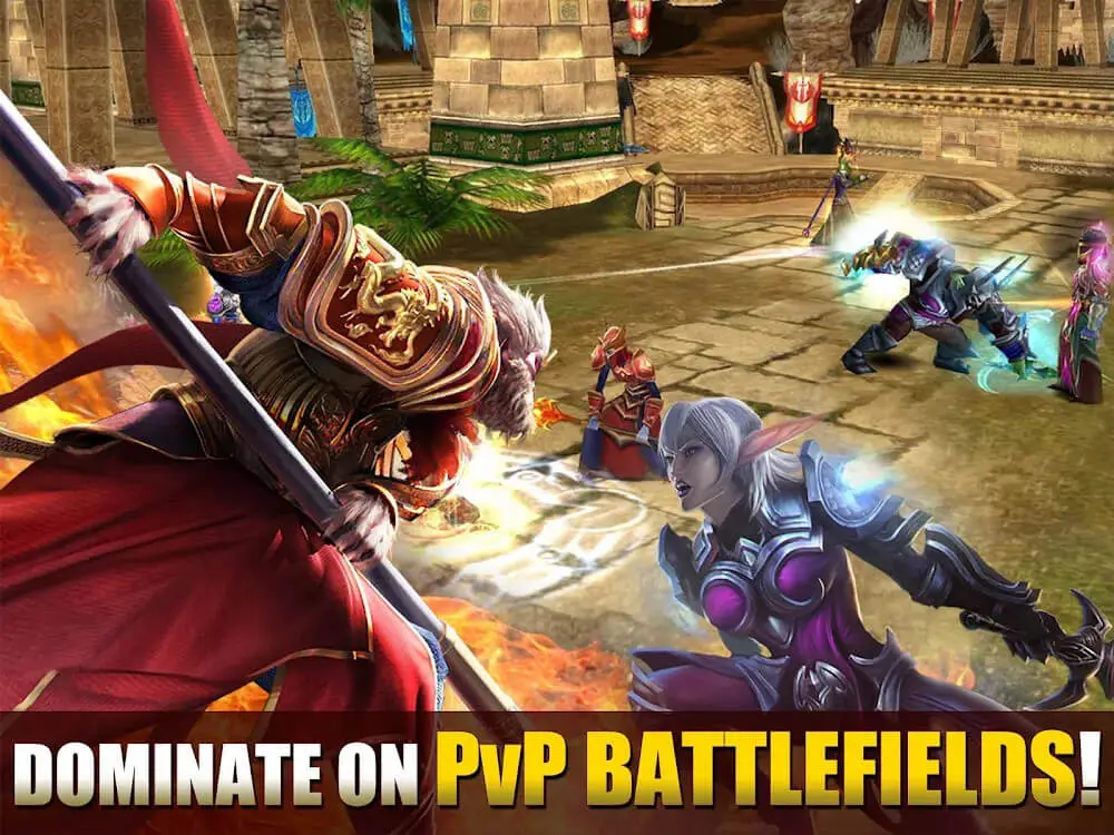 Screenshot of the Order Chaos Online 3D MMORPG game