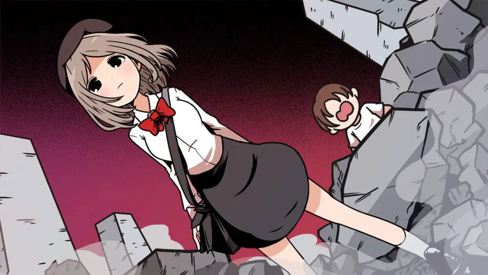 Screenshot of the Otaku's Adventure game