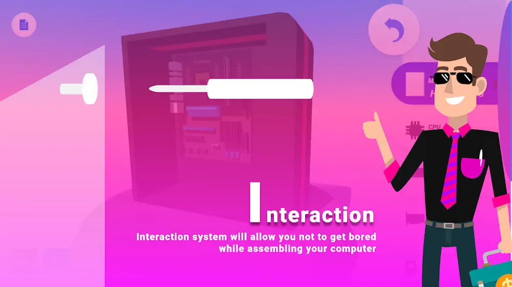 Screenshot of the PC Creator PRO game