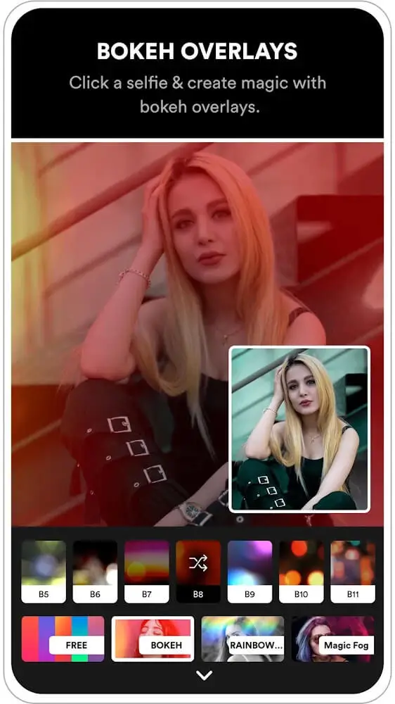 Screenshot of the PICFY app