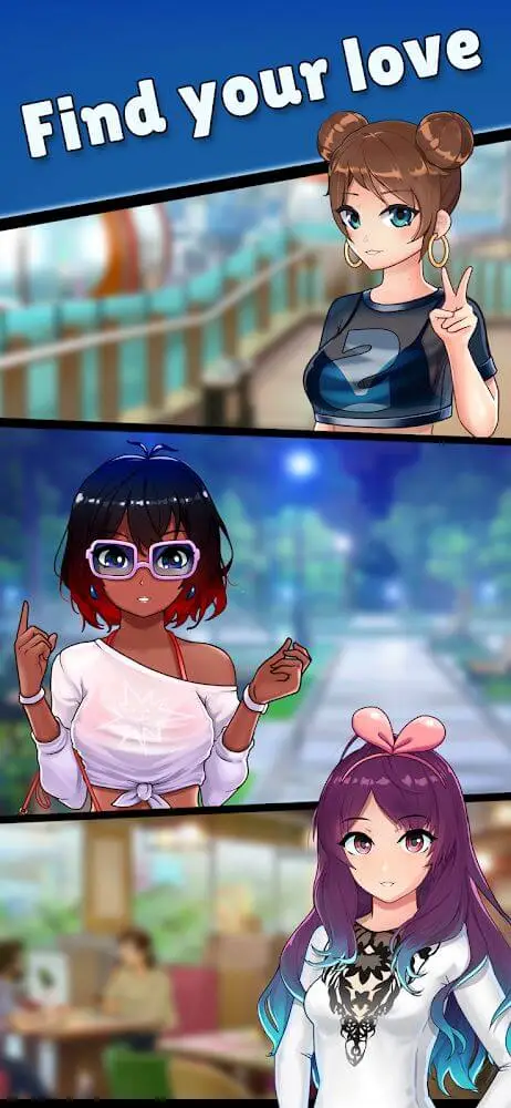 Screenshot of the PP: Kiss Games Fun Girls Sims app