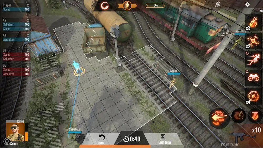 Screenshot of the PROJECT Anomaly game