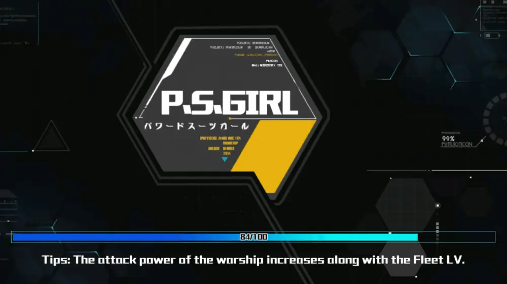 Screenshot of the PS Girls Deluxe game
