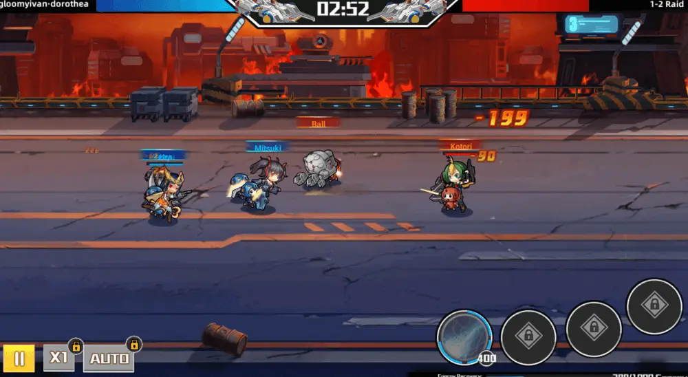 Screenshot of the PS Girls Deluxe game