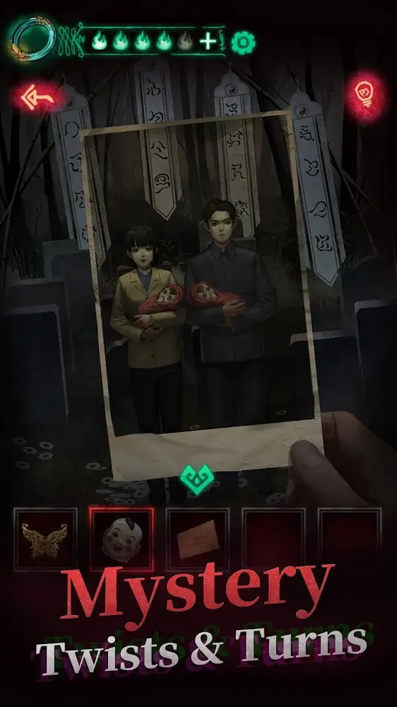Screenshot of the Paper Bride app