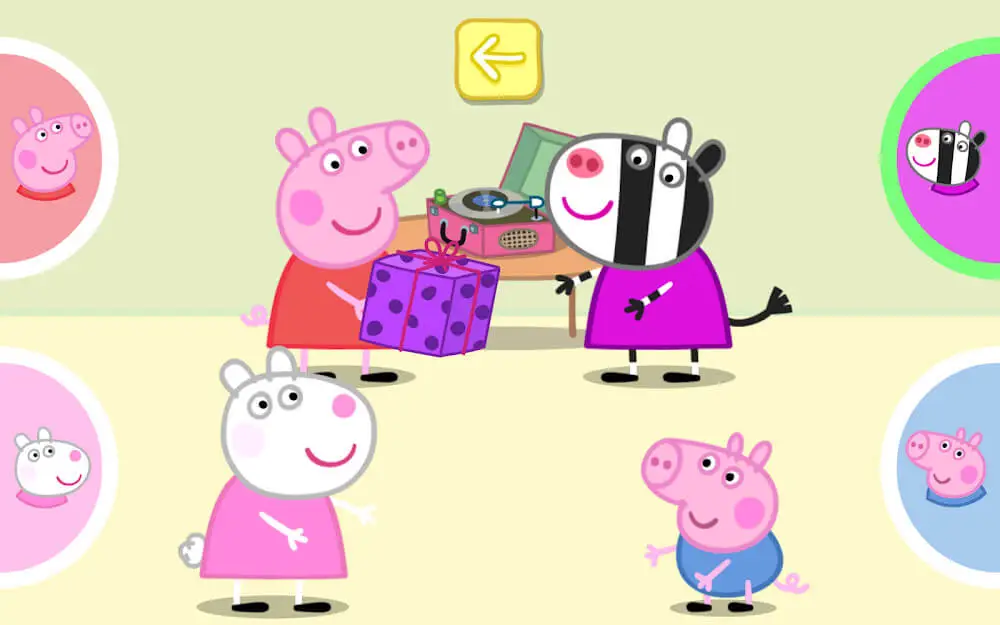 Screenshot of the Peppa Pig: Party Time game