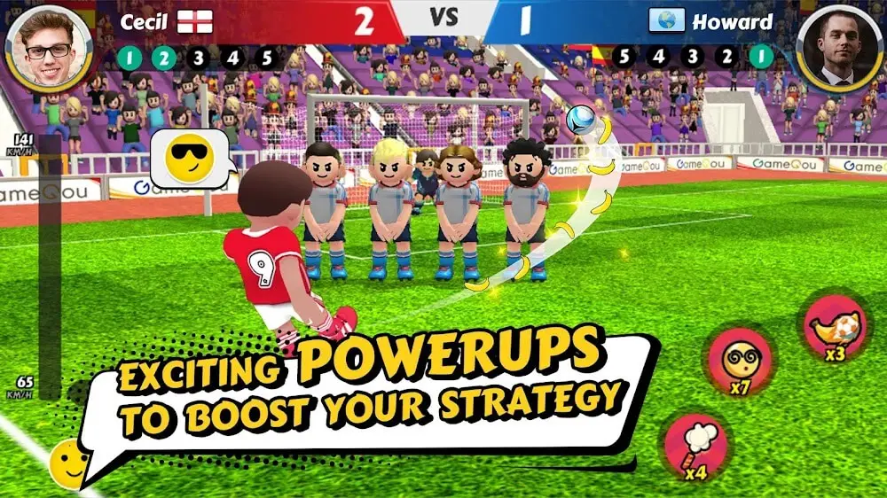 Screenshot of the Perfect Kick 2 game