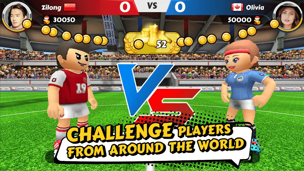 Screenshot of the Perfect Kick 2 game