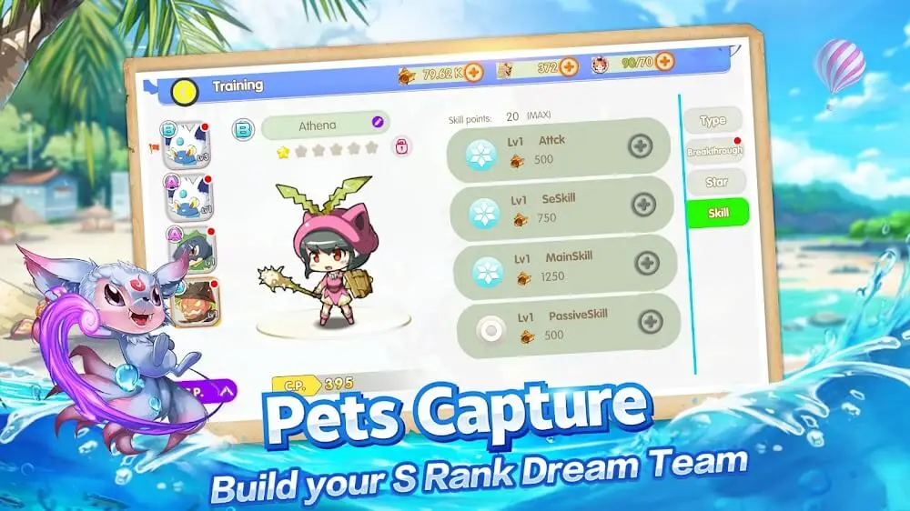 Screenshot of the Pet Awaken game