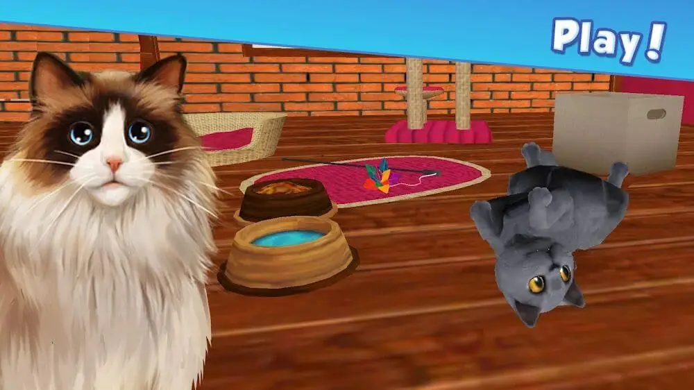 Screenshot of the Pet Hotel game