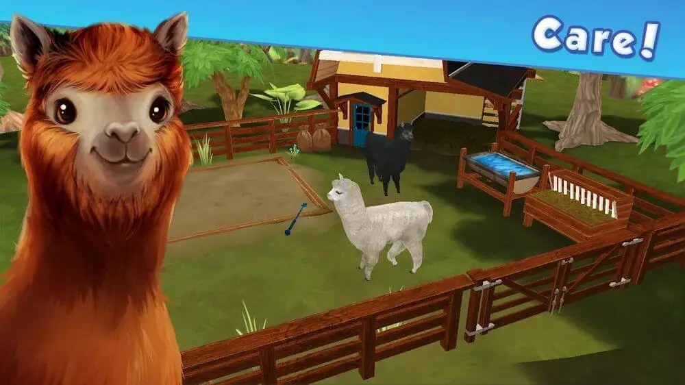 Screenshot of the Pet Hotel game
