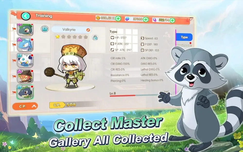 Screenshot of the Pet Saga game