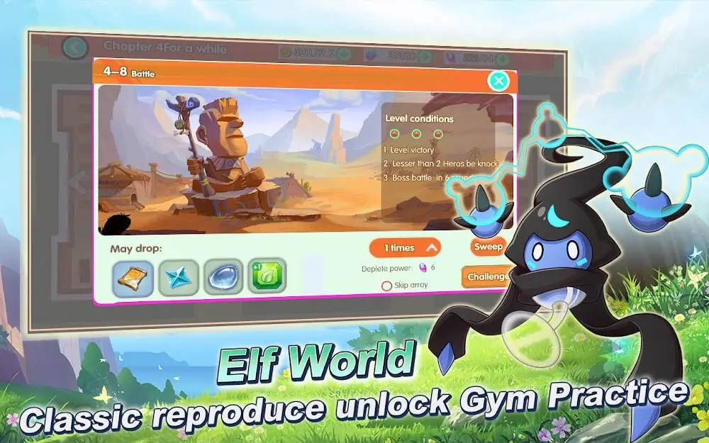 Screenshot of the Pet Saga game