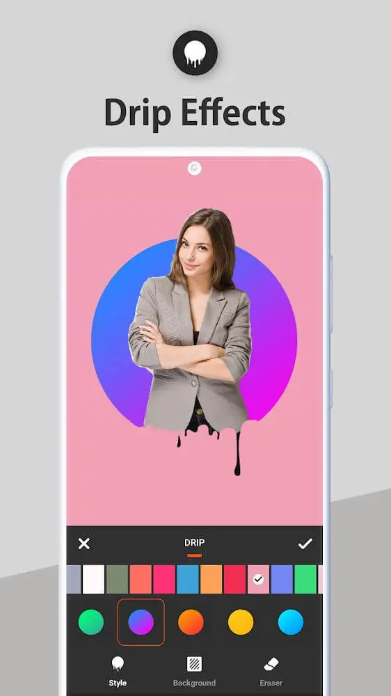 Screenshot of the Photo Editor Pro app