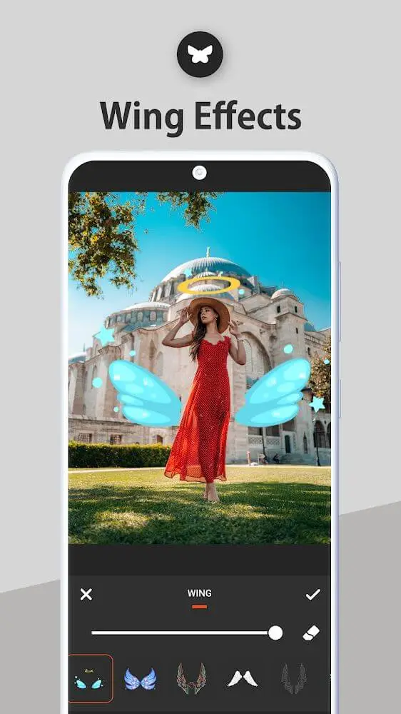 Screenshot of the Photo Editor Pro app