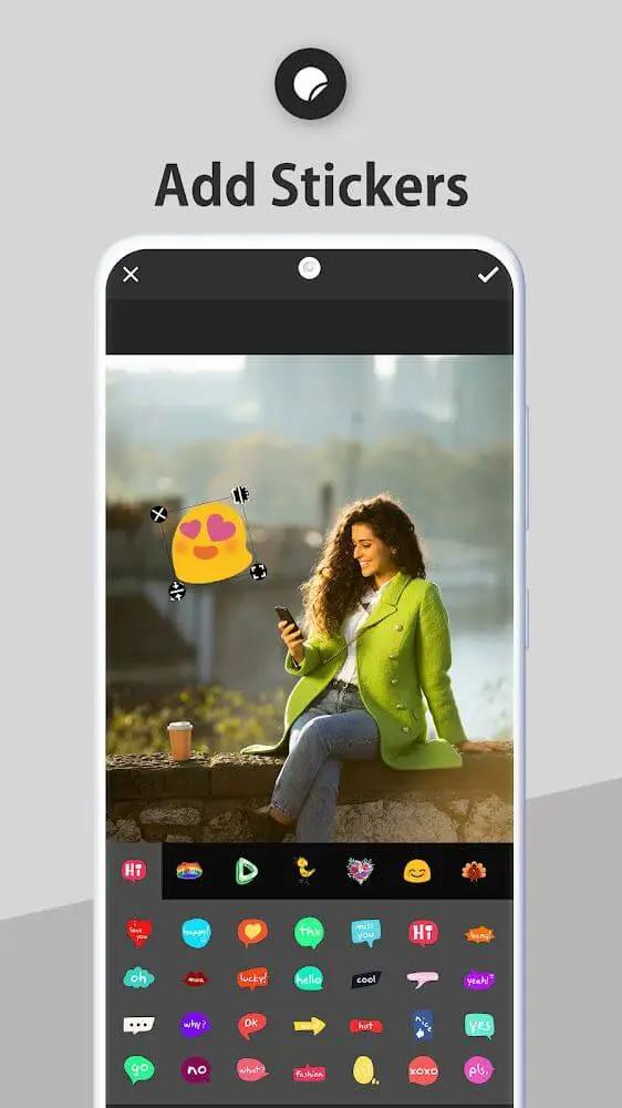 Screenshot of the Photo Editor Pro app