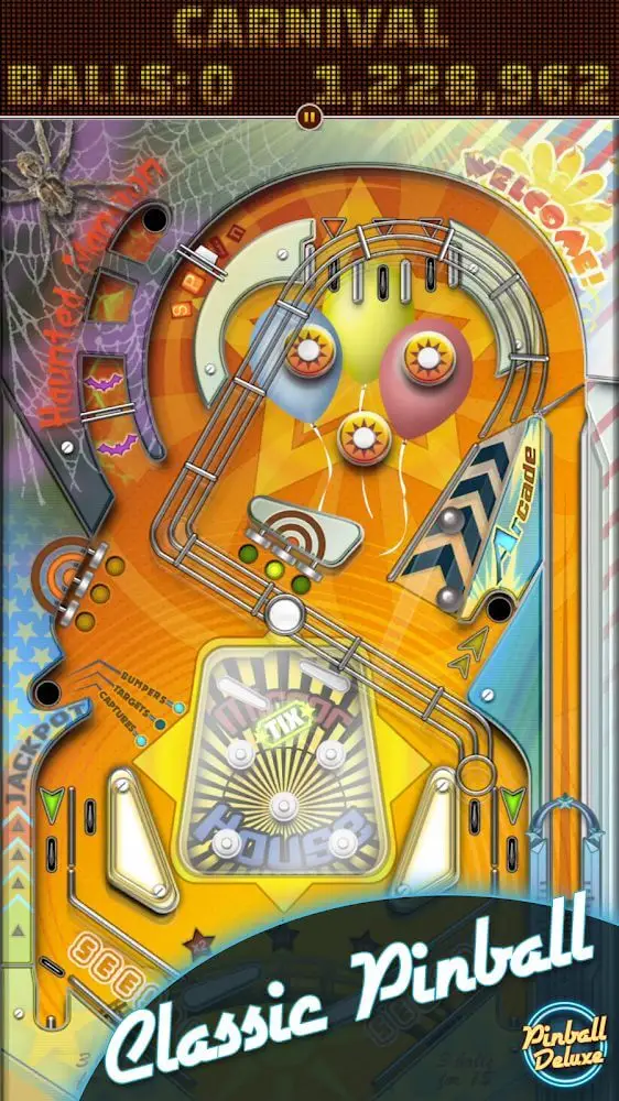 Screenshot of the Pinball Deluxe: Reloaded app