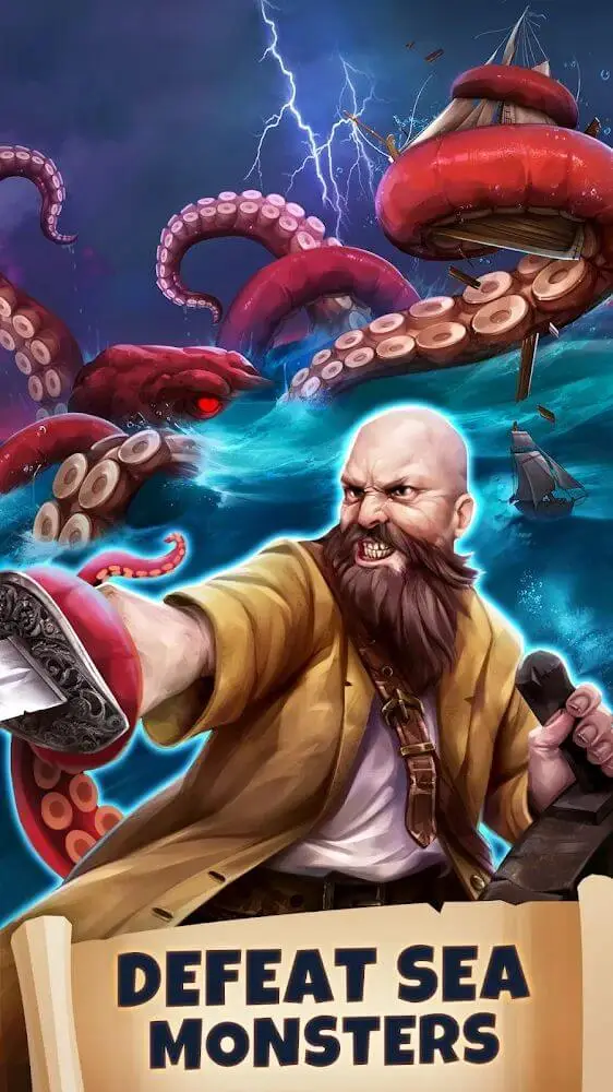 Screenshot of the Pirates and Puzzles app