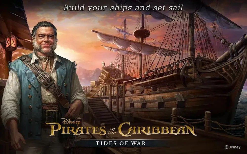 Screenshot of the Pirates of the Caribbean: ToW game