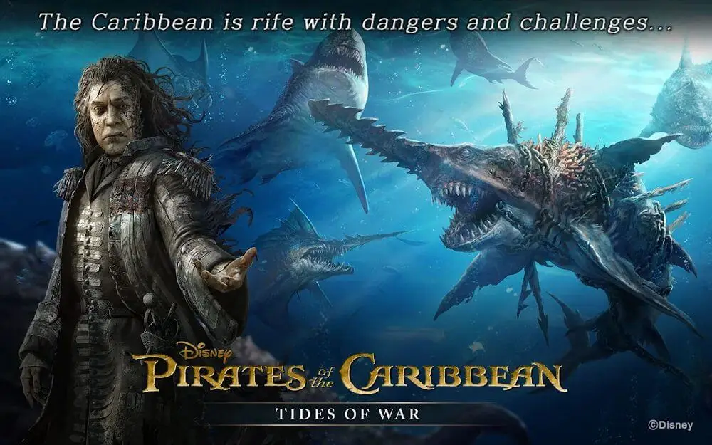 Screenshot of the Pirates of the Caribbean: ToW game