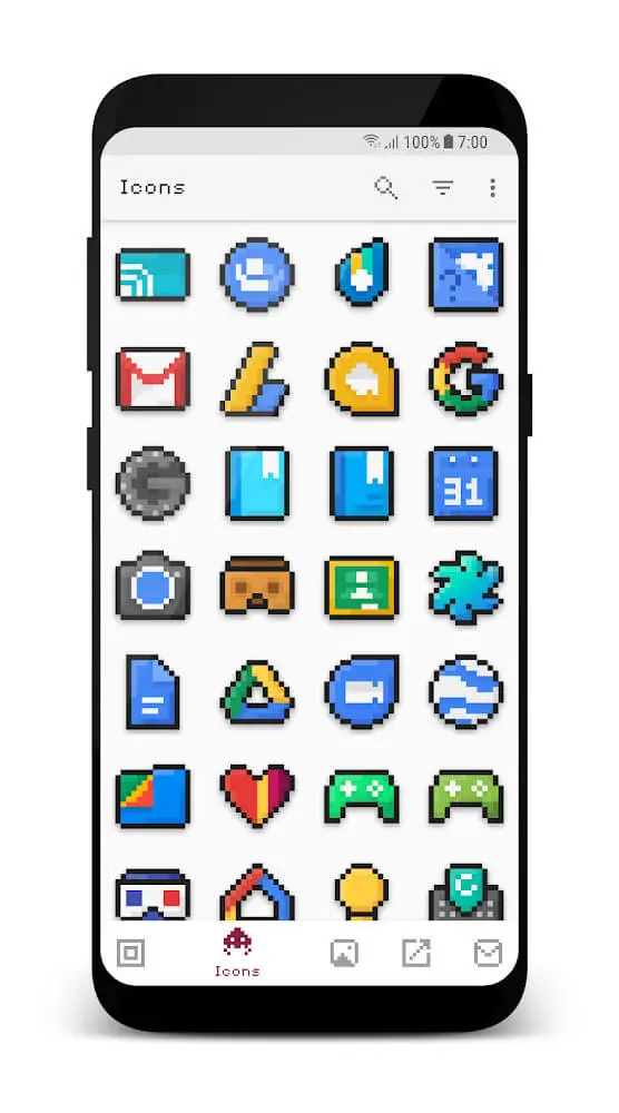 Screenshot of the PixBit - Pixel Icon Pack game