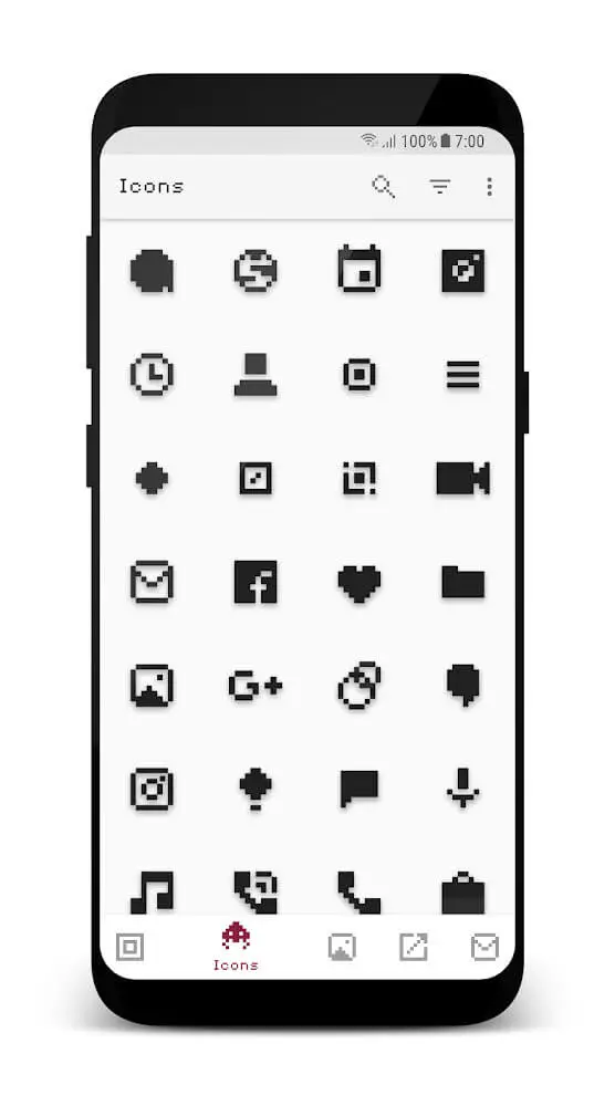 Screenshot of the PixBit - Pixel Icon Pack game