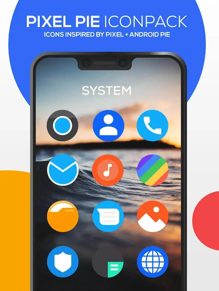 Screenshot of the Pixel Icon Pack app