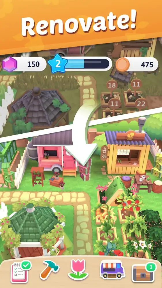 Screenshot of the Plantopia app