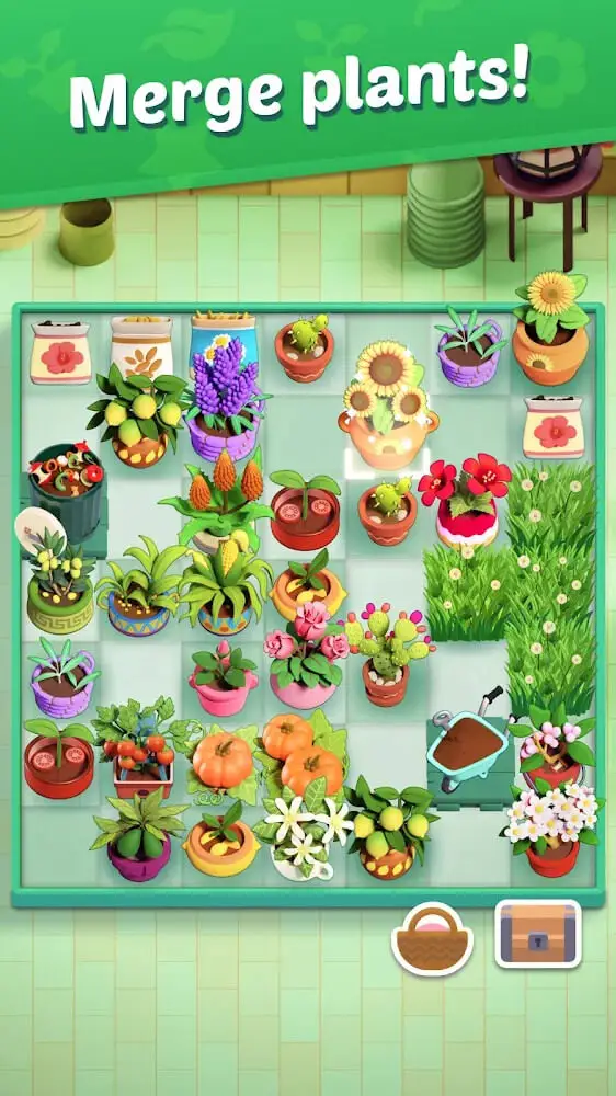 Screenshot of the Plantopia app