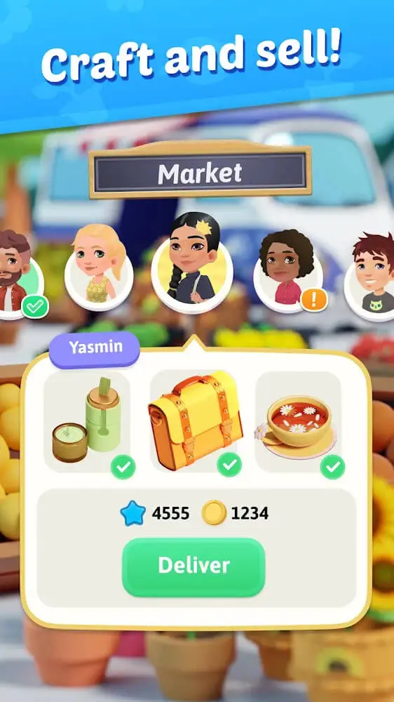 Screenshot of the Plantopia app