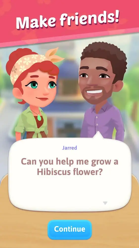 Screenshot of the Plantopia app