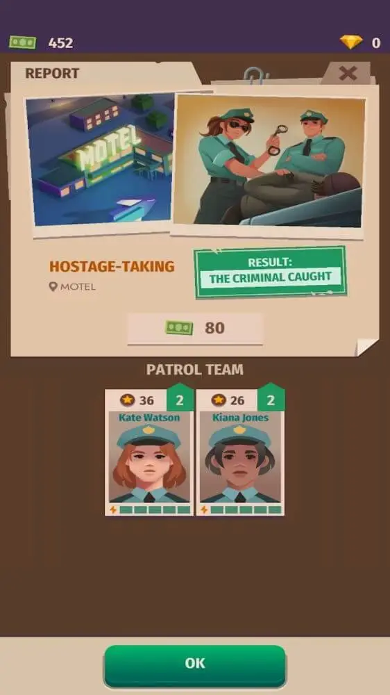 Screenshot of the Police Station Cop Inc: Tycoon app