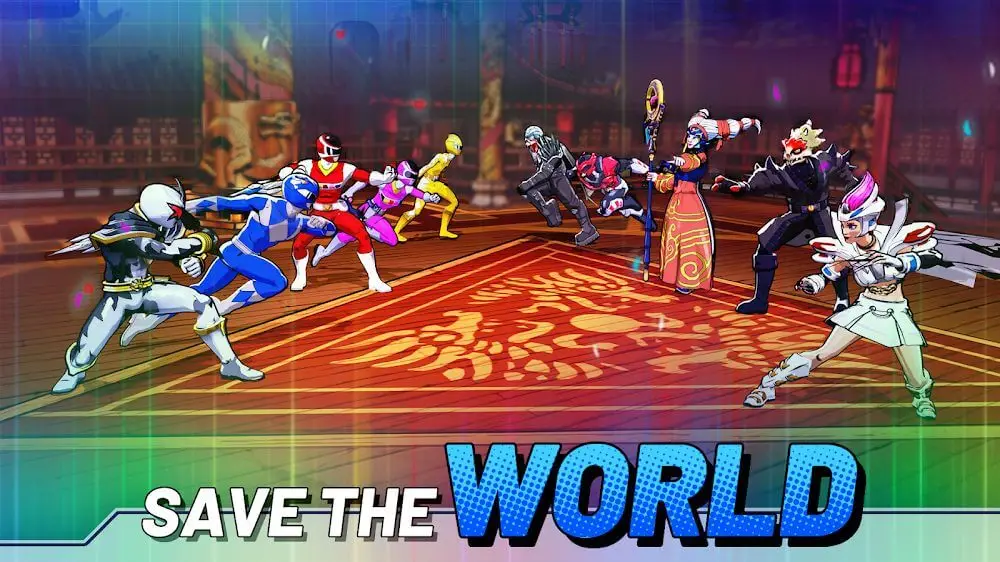 Screenshot of the Power Rangers: Morphin Legends game