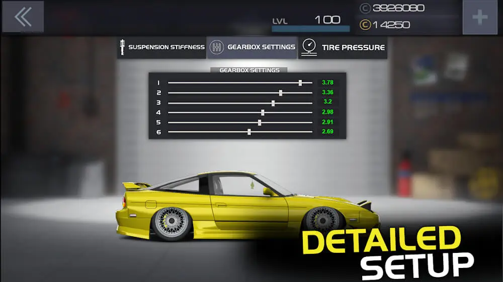 Screenshot of the Project Drag Racing game