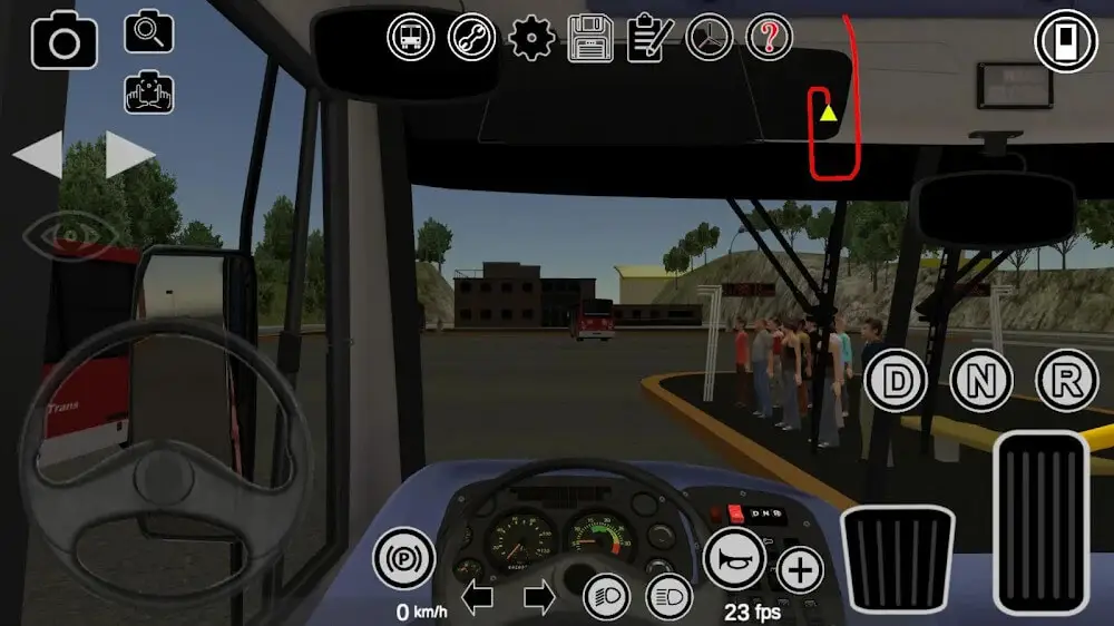 Screenshot of the Proton Bus Simulator Urbano game